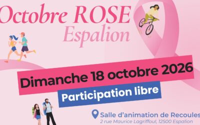 Octobre Rose à Espalion le 18/10/2026